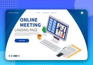 [Vol. 13] Office Activity - Landing Page Illustration