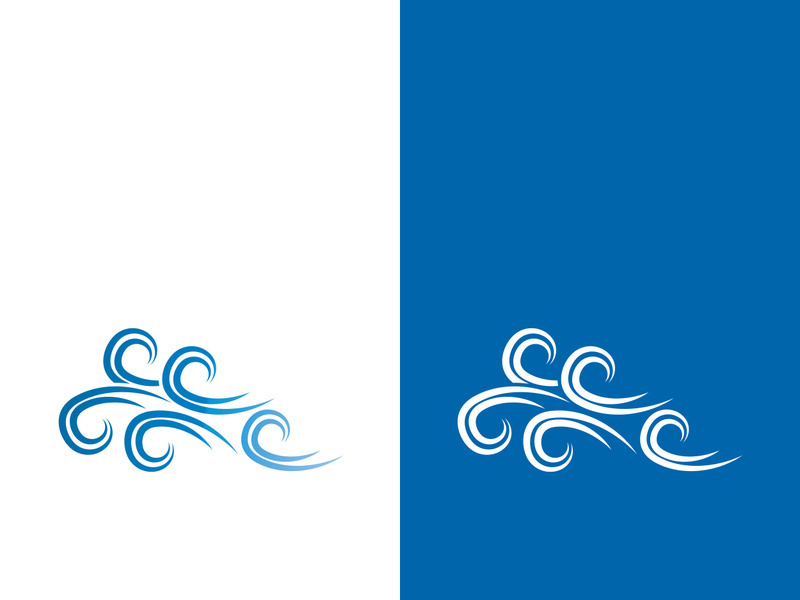 Wind icon vector illustration design template