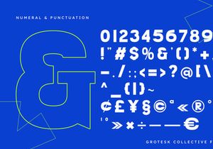 Grotesk Collective - Modern Sans Serif Font