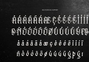 Walter Notailor | Blackletter Typeface