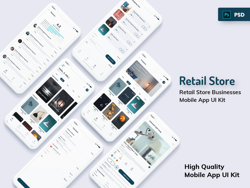 Retail Store Mobile App Light Version