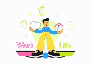 10 Work Life Integration Illustration