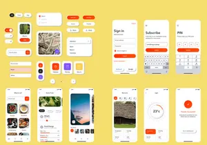 Neumorphic UI Kit for Sketch