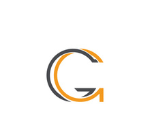 C circle Letter Logo Template vector icon design