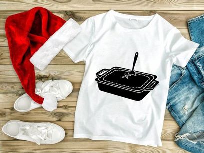 Baked Dish with Spoon Icon