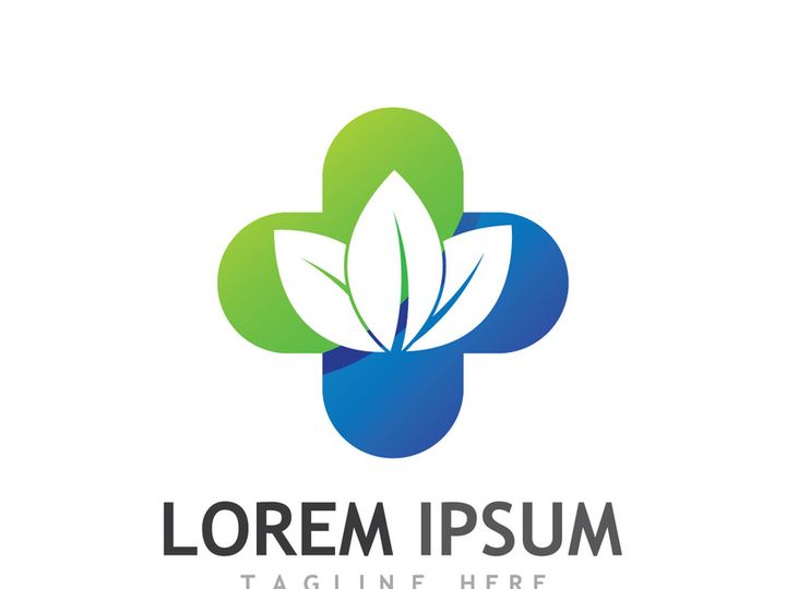 Leaf and spoon logo