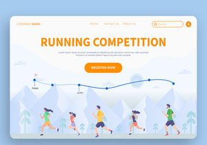 [Vol. 10] Outdoor Activity - Landing Page Illustration