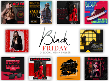 Black Friday Instagram Posts preview picture