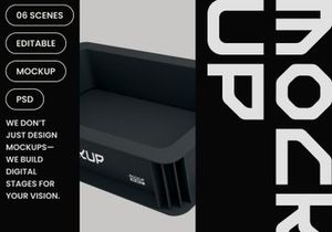 Storage Bin Mockup