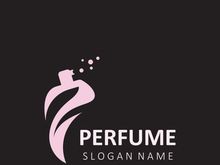 Luxury Perfume logo image cosmetic fragrance shop and business vector design