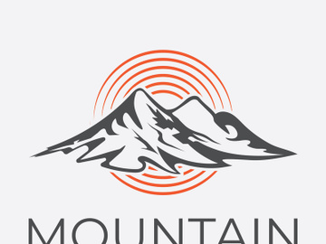 Mountain logo preview picture