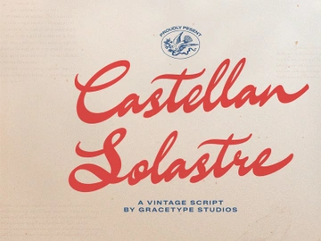Castellan Solastre | Vintage Script preview picture