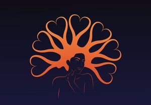 Women Hair Logo For Salon