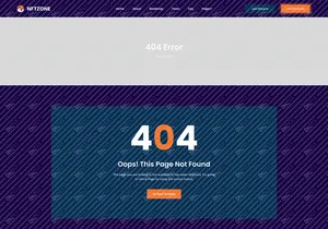 NFT Minting Landing Page Figma Template