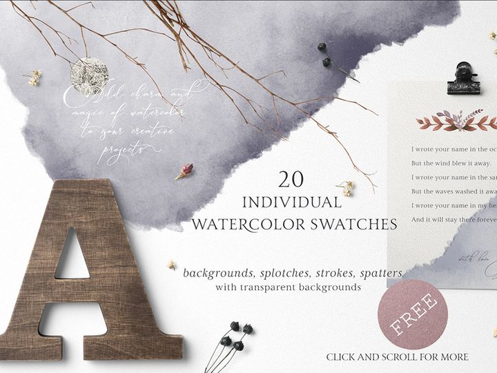 Free Folklore Watercolor Set