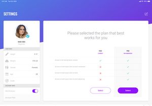 Fitgoal UI Kit