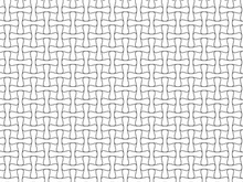 Abstract black and white seamless pattern.