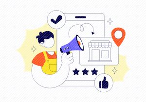 10 Hyper Local Business Support Illustration