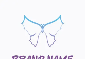 Butterfly logo design