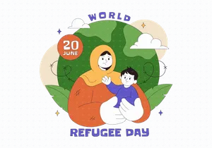 10 World Refugee Day Illustration