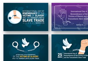 13 Remembrance of the Victims of Slavery and Slave Trade Illustration