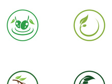 Olive fruit logo design.