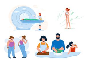 Health medical characters