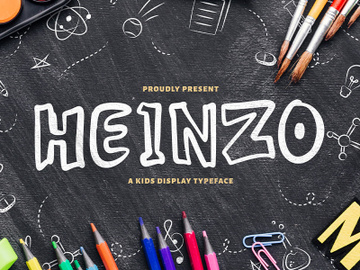 Heinzo - Playful Display Font preview picture