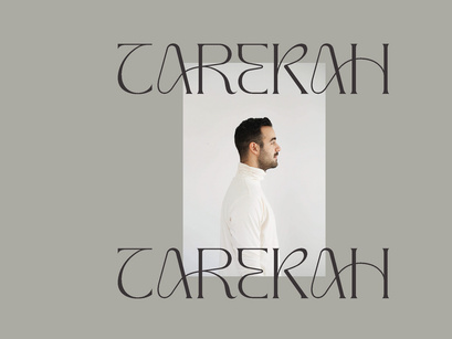 Tarekah | Modern Serif Font
