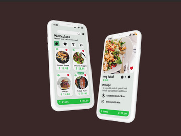 Food Ordering UI Design preview picture