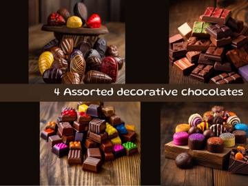 Assorted decorative chocolates preview picture