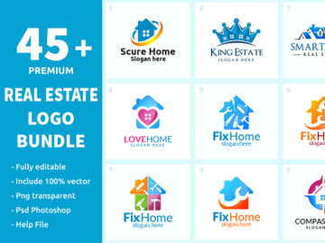 45+ Real Estate Logo Bundle preview picture