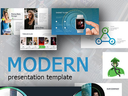Free Modern Presentation Template