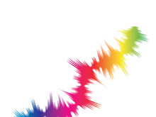 Sound waves vector illustration