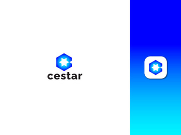 Lettermark Logo - Letter C Logo - Gradient Logo - Business Logo DesignC preview picture