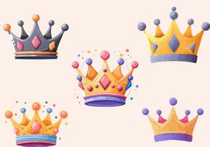 Royal Golden Crown kings PNG Clipart