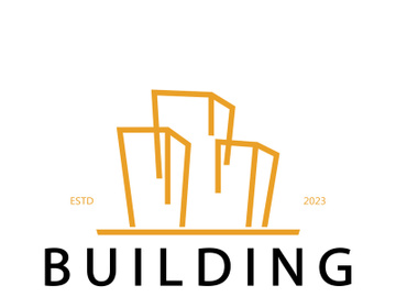 Building logo vector illustration design,Real Estate logo template, Logo symbol icon preview picture