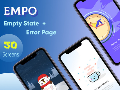 EMPO - Empty state & Error Page UI-Kit
