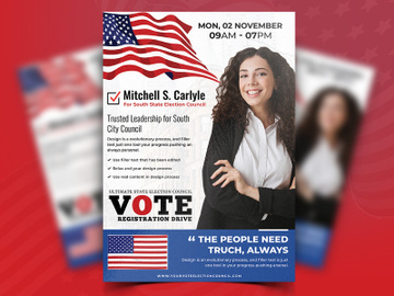 Political Campaign Flyer Vol.02 preview picture