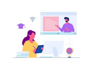 Online Education Illustration Vol 1