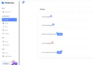Modernize Free Angular Admin Dashboard Template