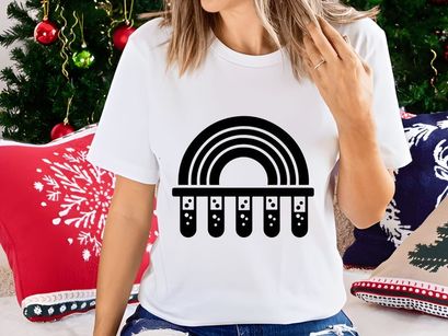 Rainbow Made of Test Tubes