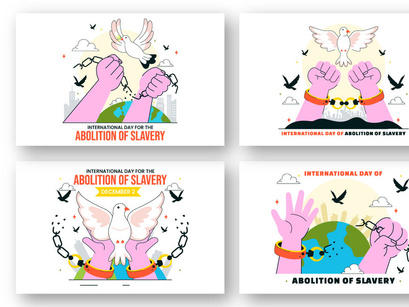 10 Day for the Abolition of Slavery Illustration