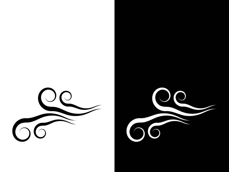 Wind icon vector illustration design template