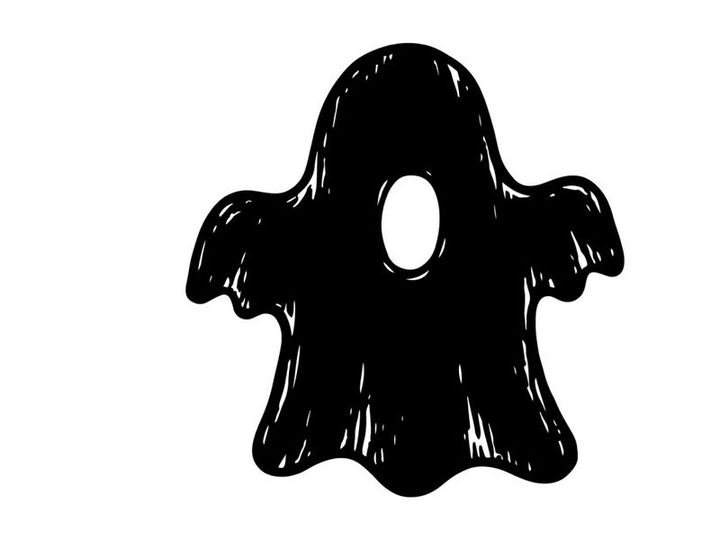 Cute Halloween Ghost Costume for Kids with Spooky Design