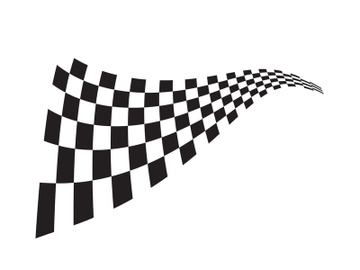 Race flag design illustration preview picture