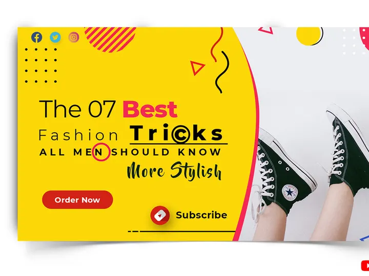Fashion Youtube Thumbnails