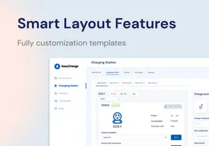 Charging Station Management Software Template for FIGMA