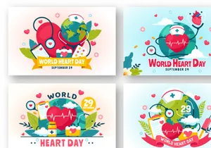 12 World Heart Day Illustration