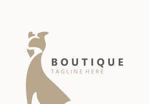 Dress woman logo design beauty fashion for boutique shop vector template vector
